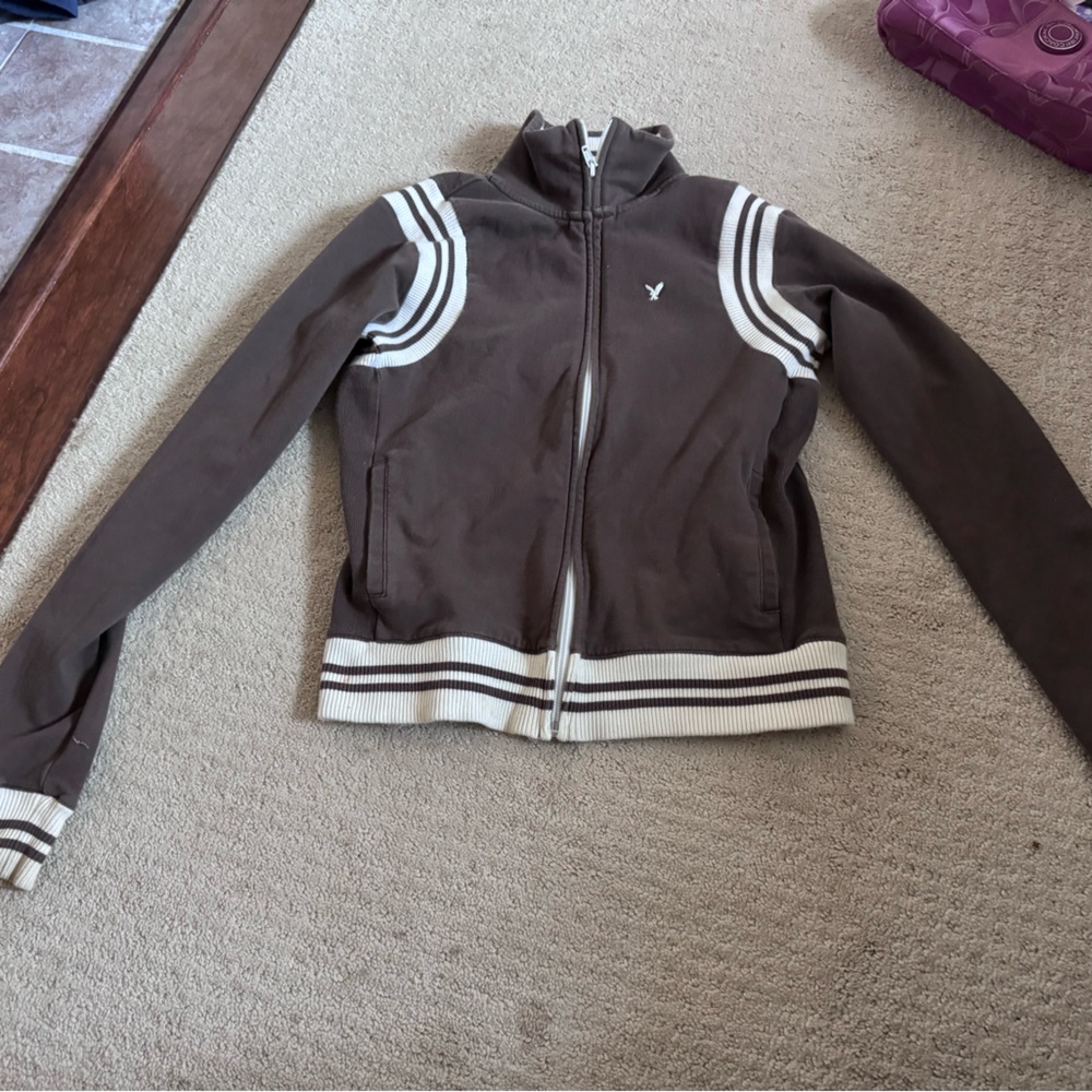 Women’s Abercrombie track jacket medium